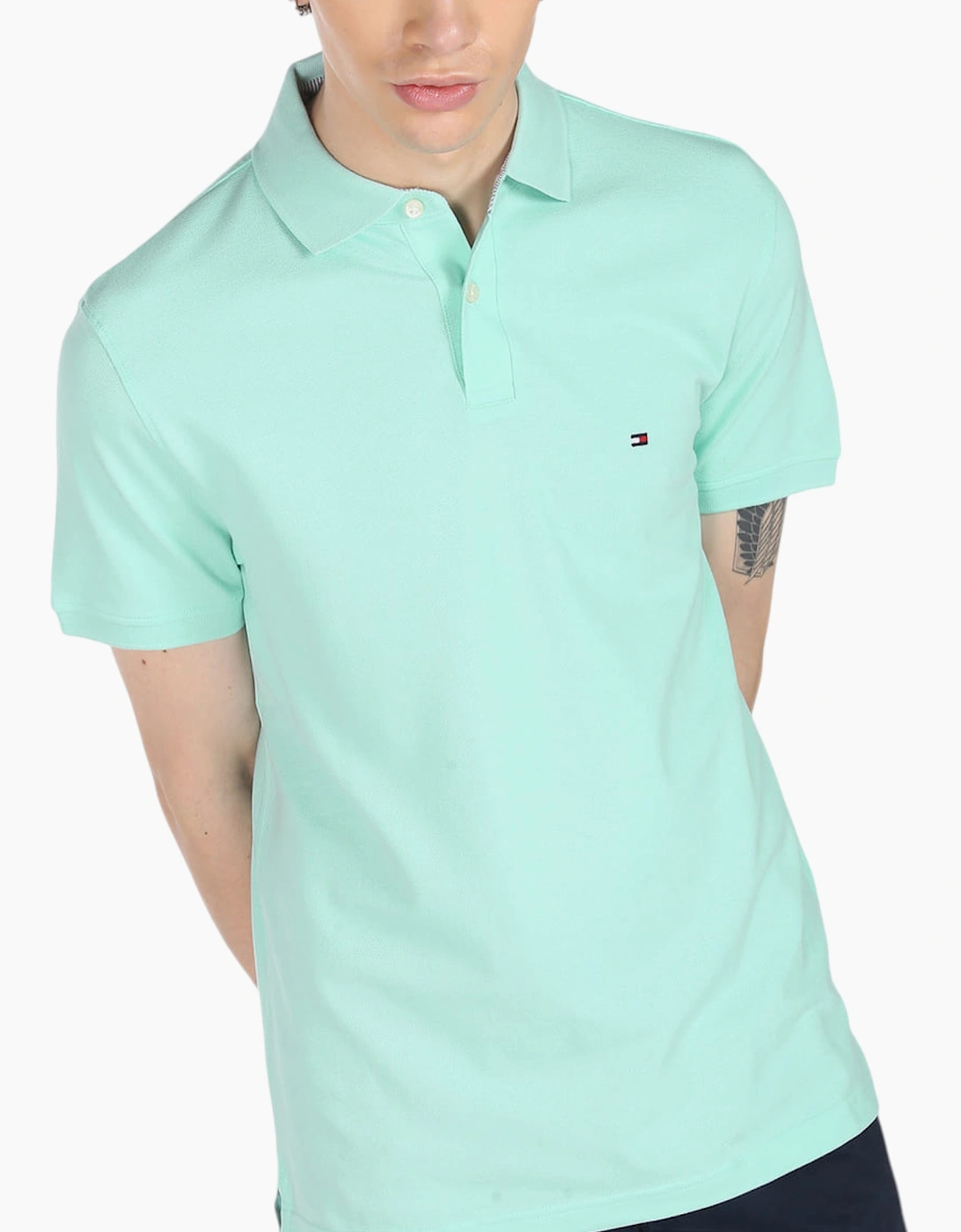 Tommy Hilfiger Mens Polo Shirts Golf Top