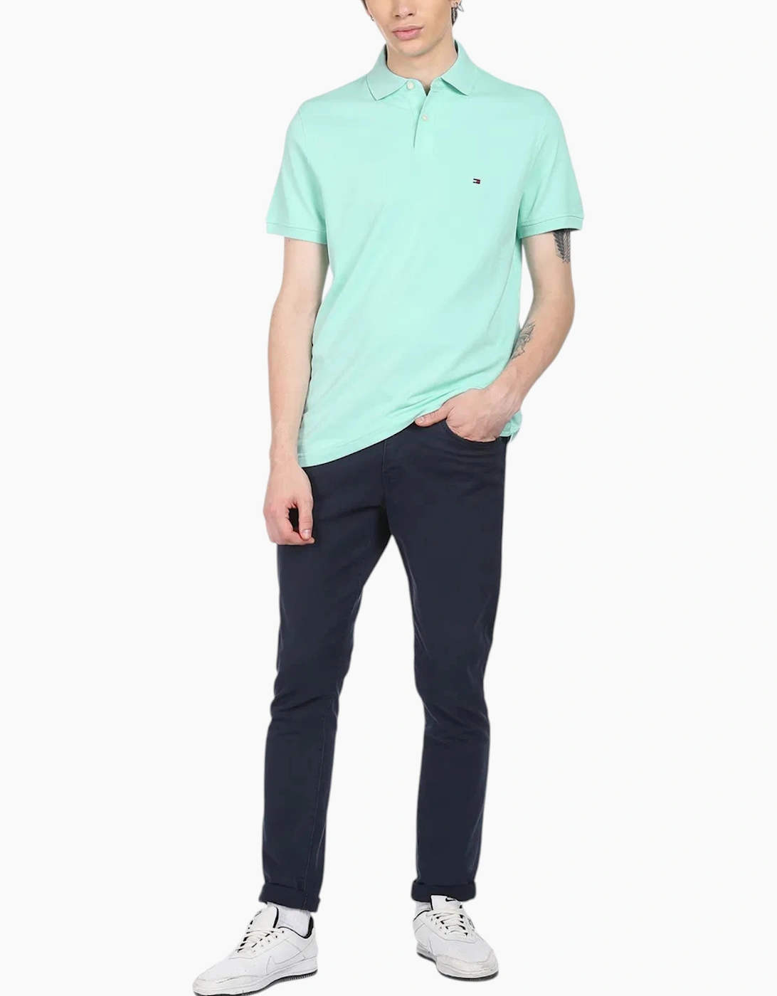 Tommy Hilfiger Mens Polo Shirts Golf Top