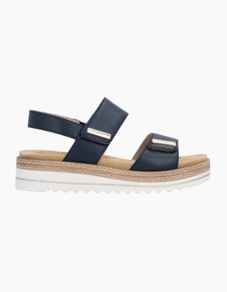 Remonte ladies sandals D0Q59-14 in Navy