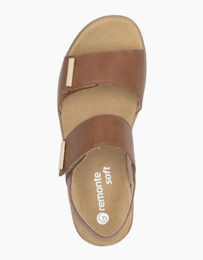 Remonte ladies sandals D0Q59-24 in Brown