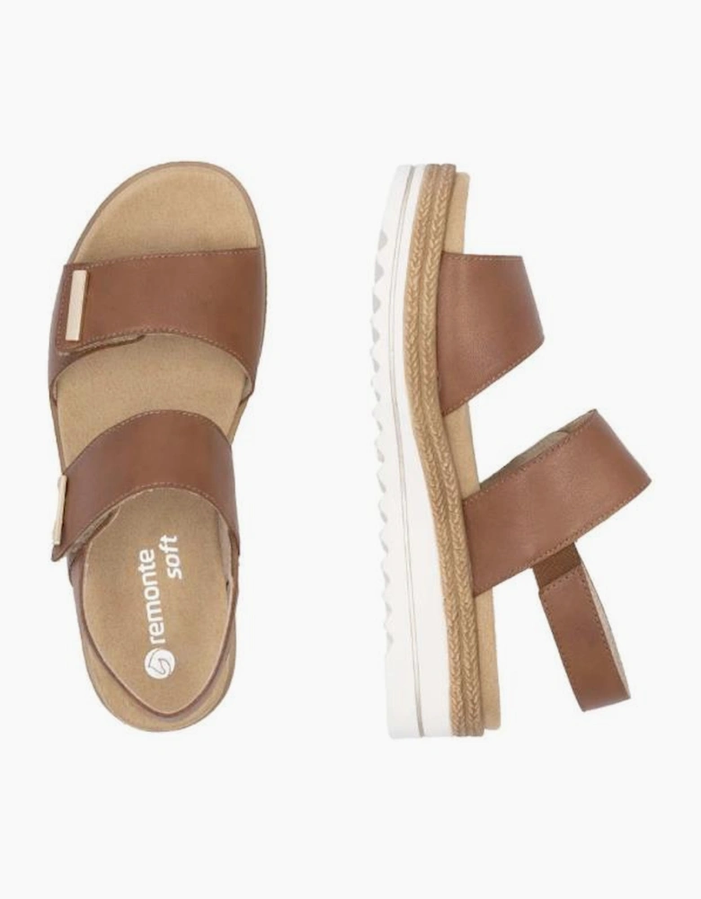 Remonte ladies sandals D0Q59-24 in Brown