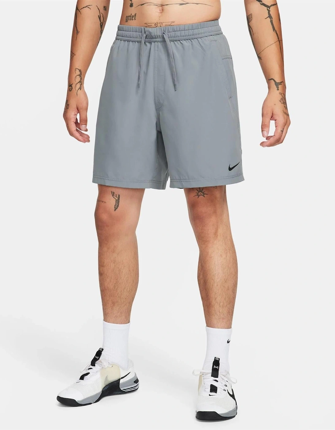 Nike Dri Fit Unlined 7" Versatile Short Grey, 4 of 3