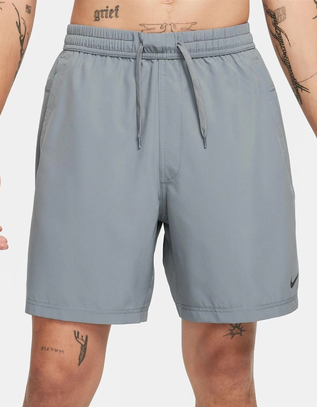 Nike Dri Fit Unlined 7" Versatile Short Grey