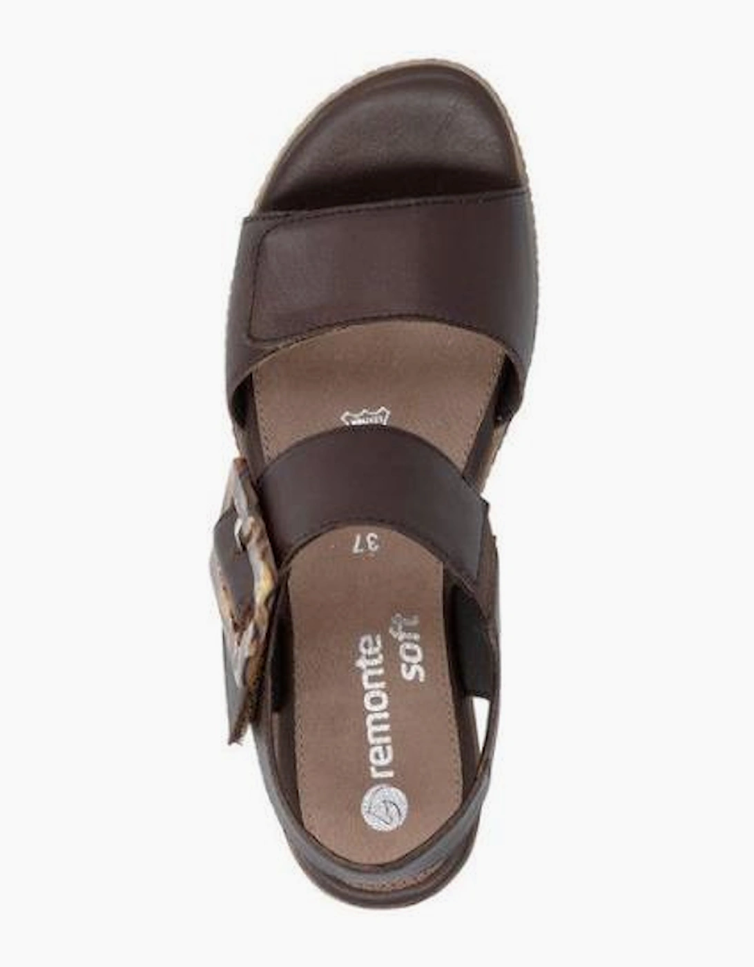 Remonte Ladies sandals D2L53-25 in Brown