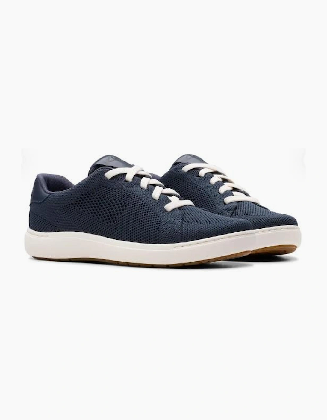 Clarks Unisex Navy Nalle Walk  Knit - Size 4