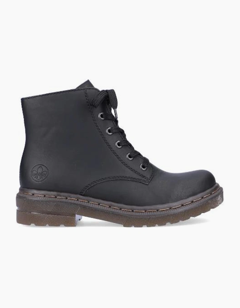 Rieker Ladies boots 78240-00 in Black