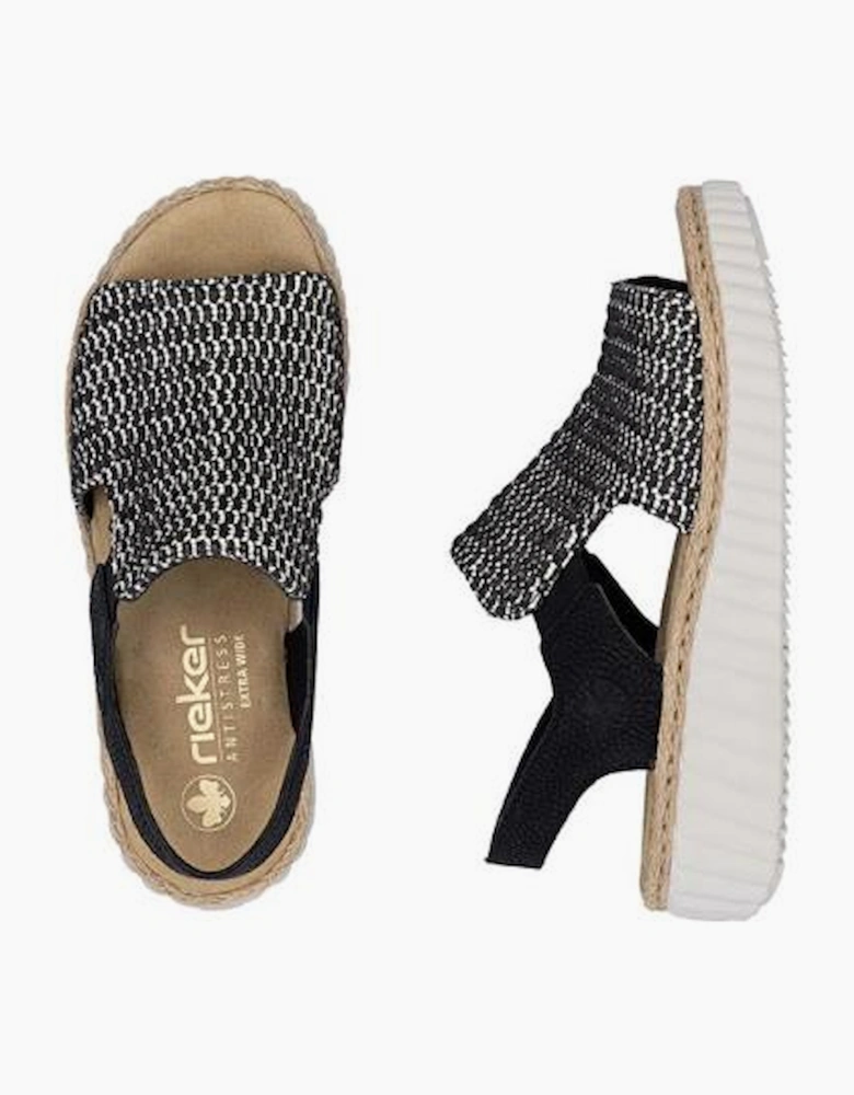 Rieker 69276-00 in Black