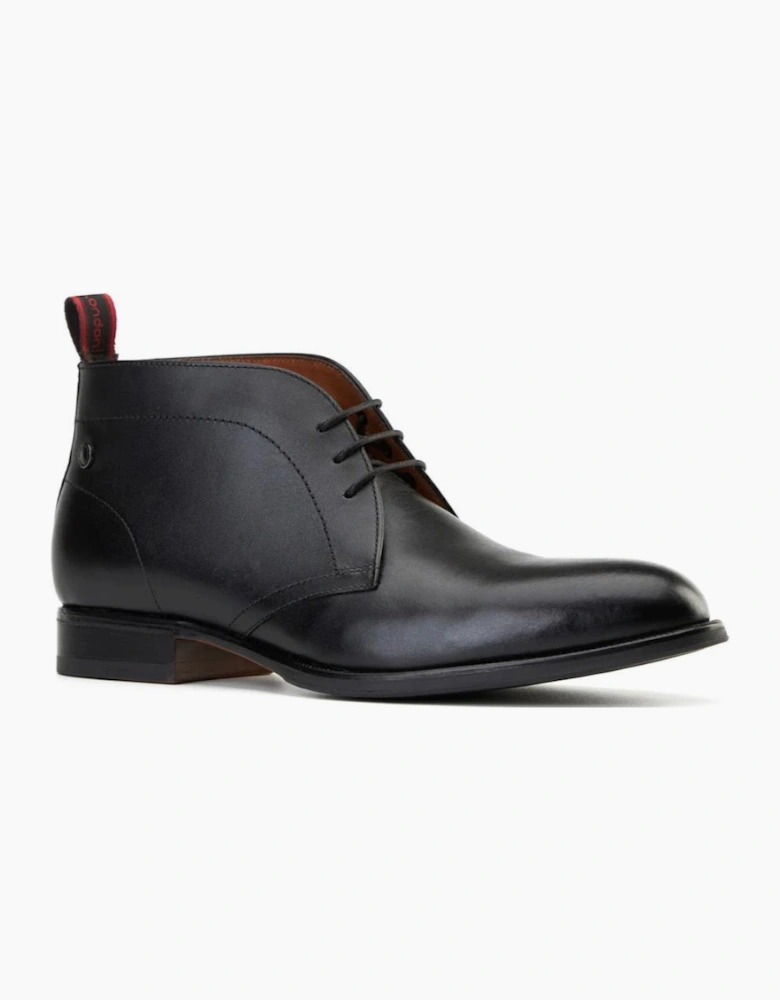 Base London Wallis Mens Chukka Boot in black