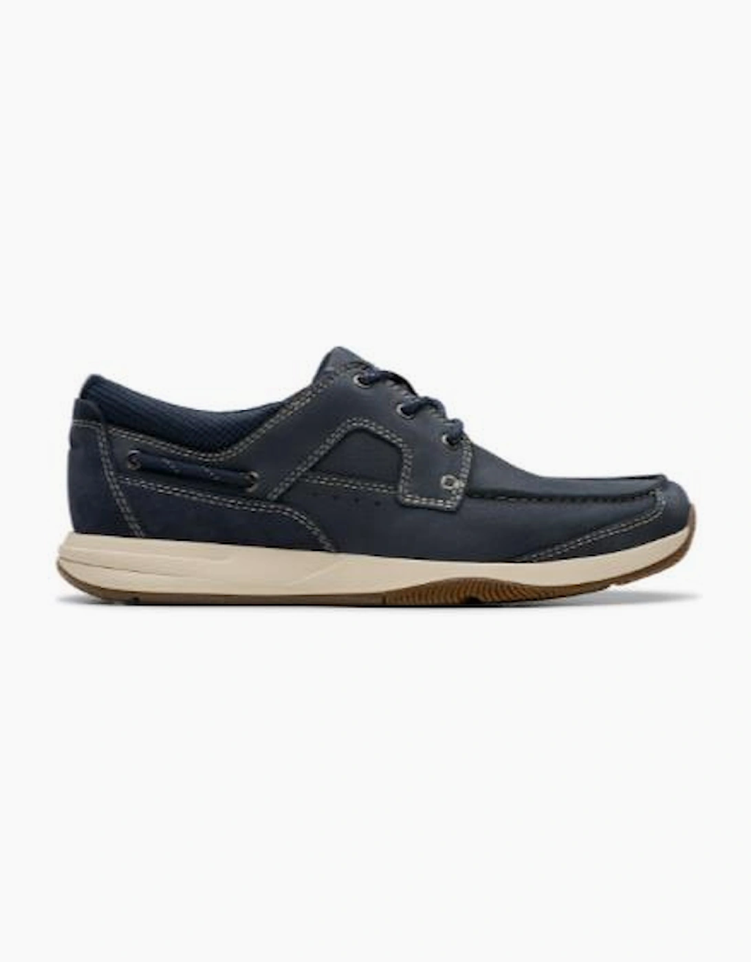 Clarks Sailview Lace in Navy nubuck
