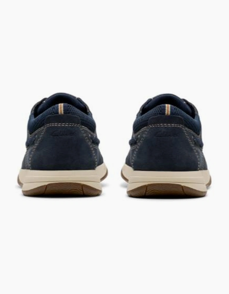 Clarks Sailview Lace in Navy nubuck