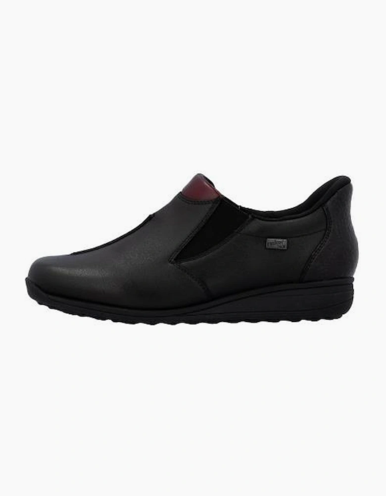 Rieker Ladies Shoes 47253-00 in Black