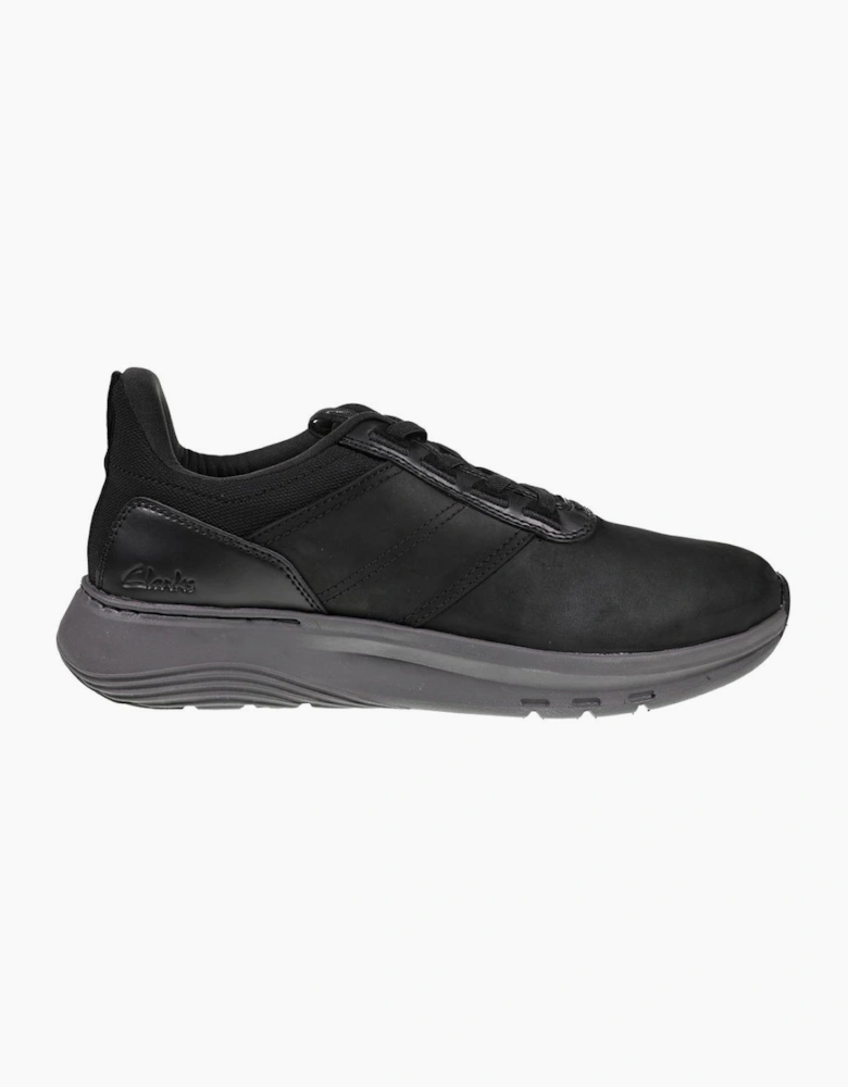 Clarks Motion Trek LX in Black leather