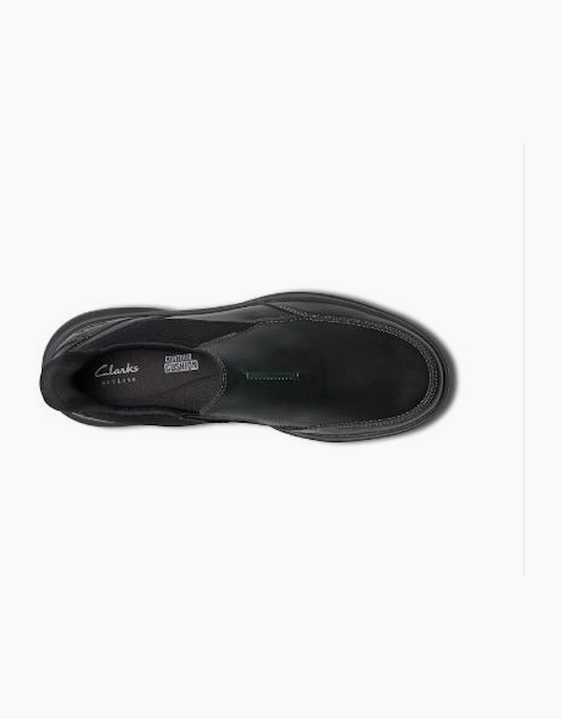 Clarks Mullan Step in Black leather