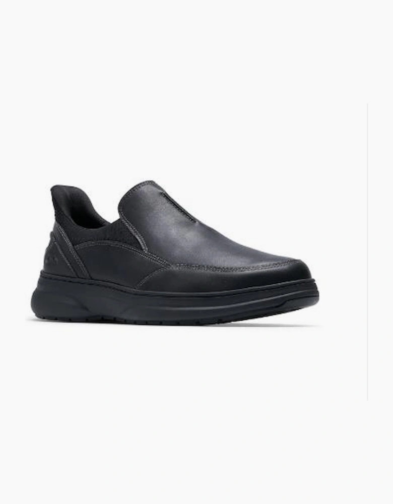 Clarks Mullan Step in Black leather