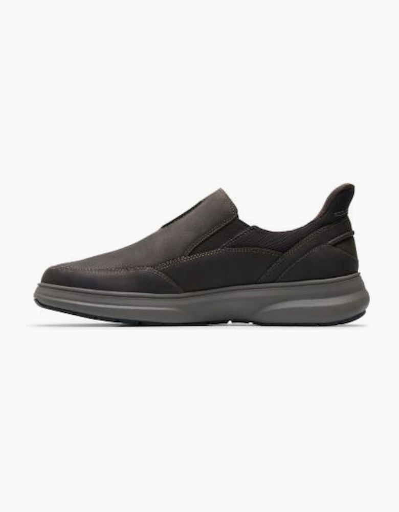 Clarks Mullan Step in Dark Brown leather