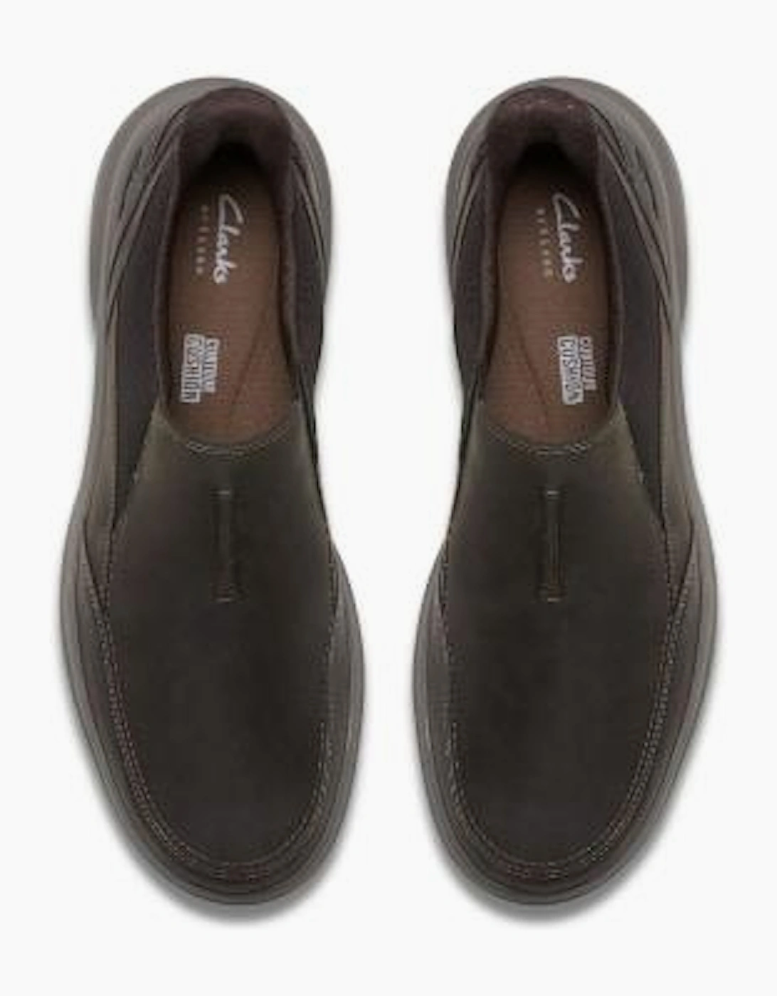 Clarks Mullan Step in Dark Brown leather