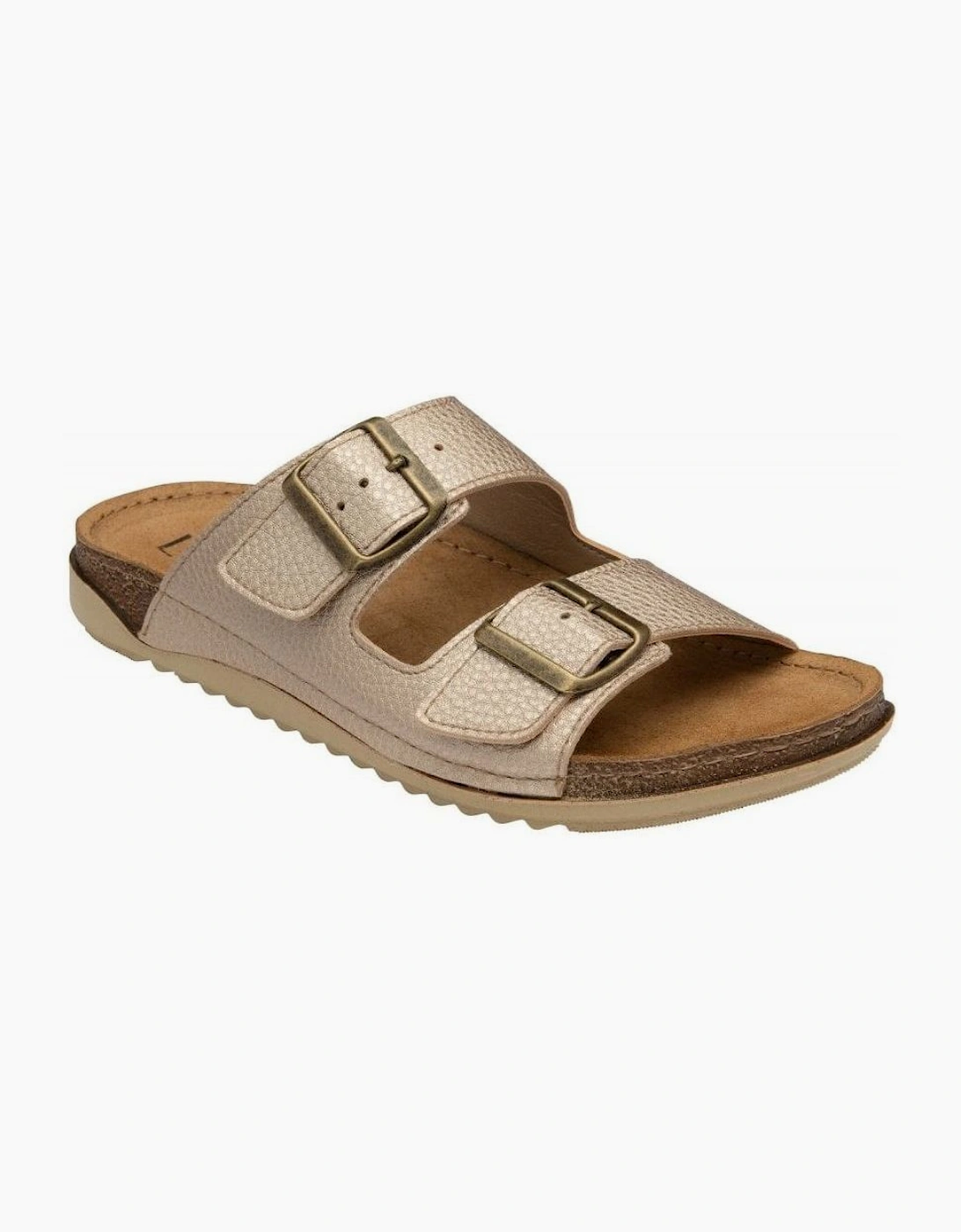 Lotus Women's Brown Rome Lades Mule Sandal In Platino - Size: 7