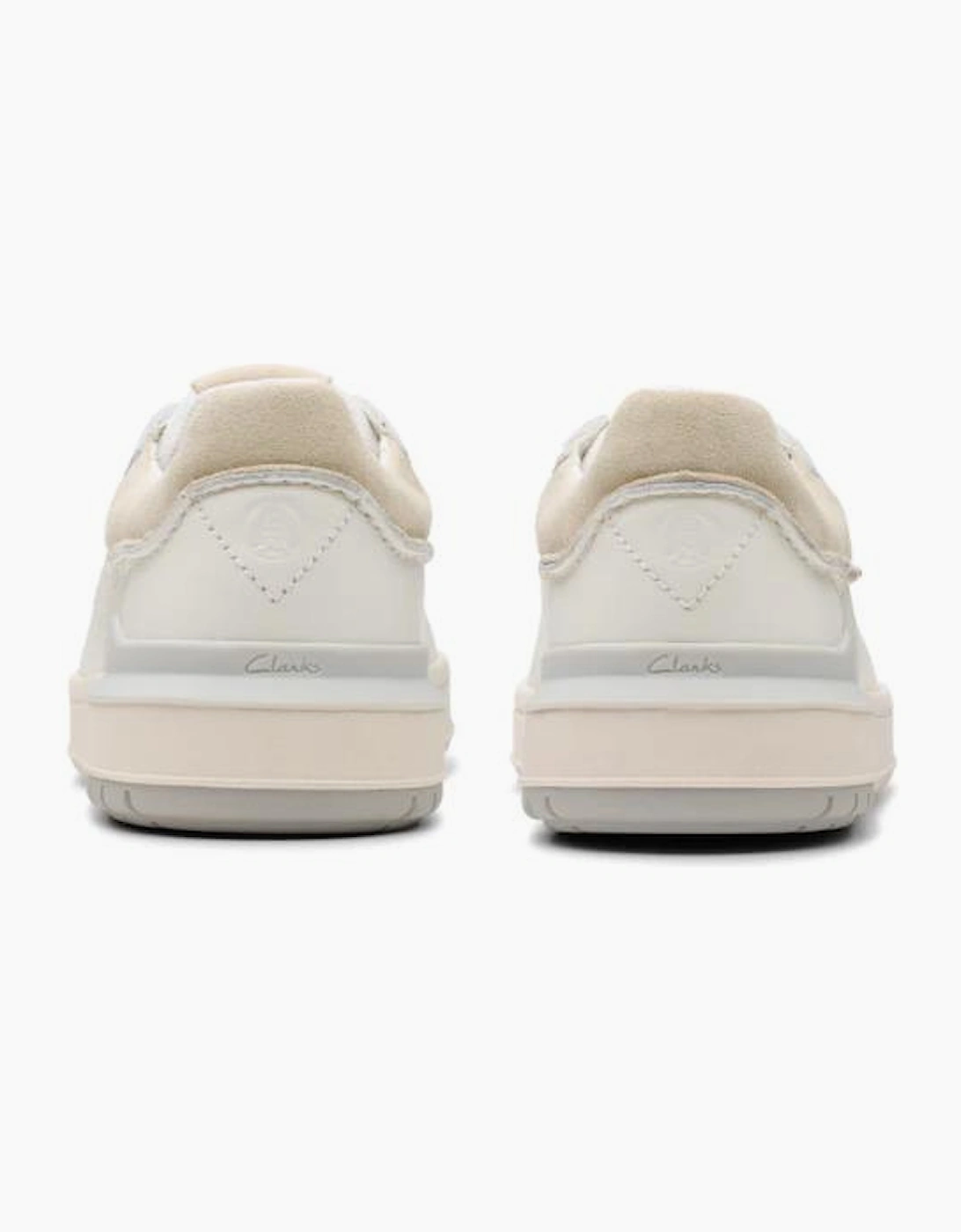 Clarks Courtlite2 Run in White leather