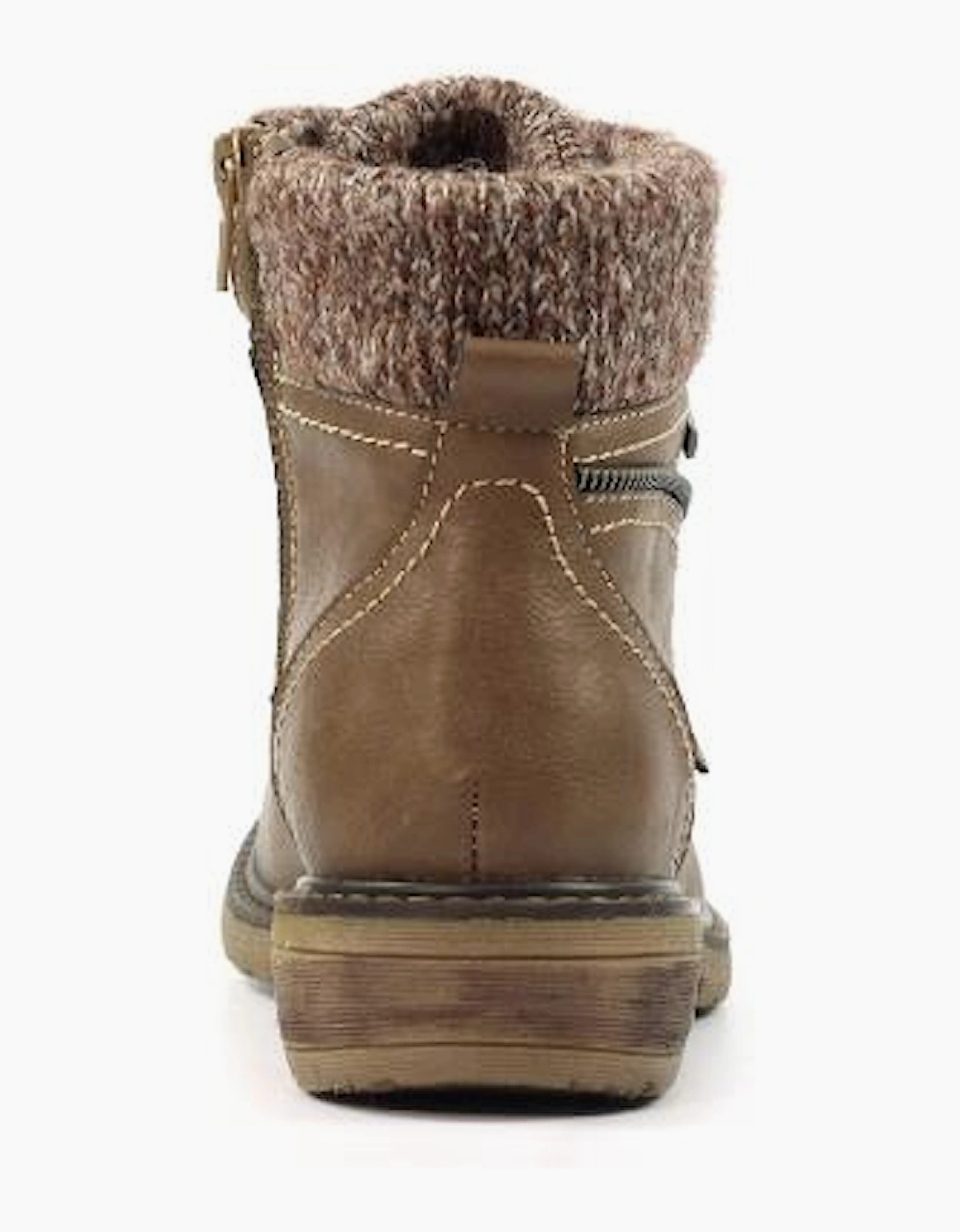 Lunar Benson III Taupe Waterproof Ankle Boot GLB090