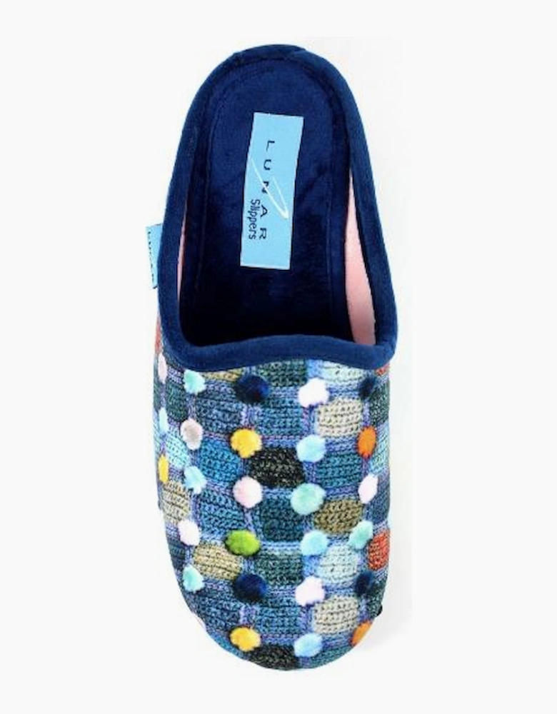 Lunar Crackle KLA 096 in Blue