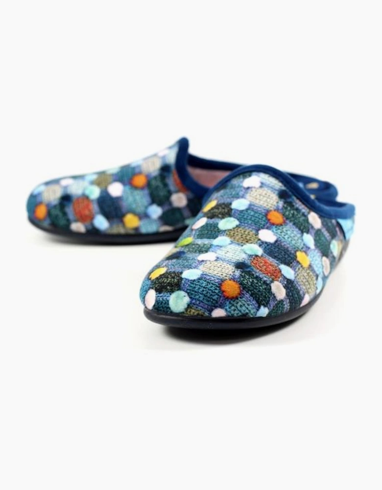 Lunar Crackle KLA 096 in Blue