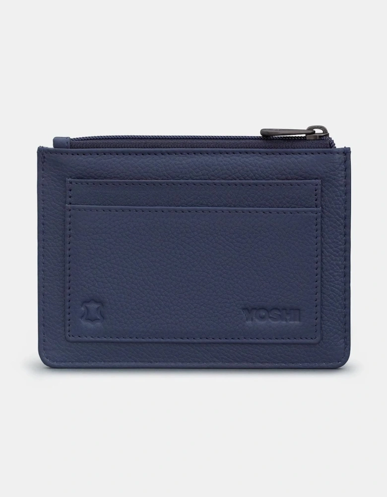 Yoshi Cook Bookworm Zip Top Purse Navy Y1321