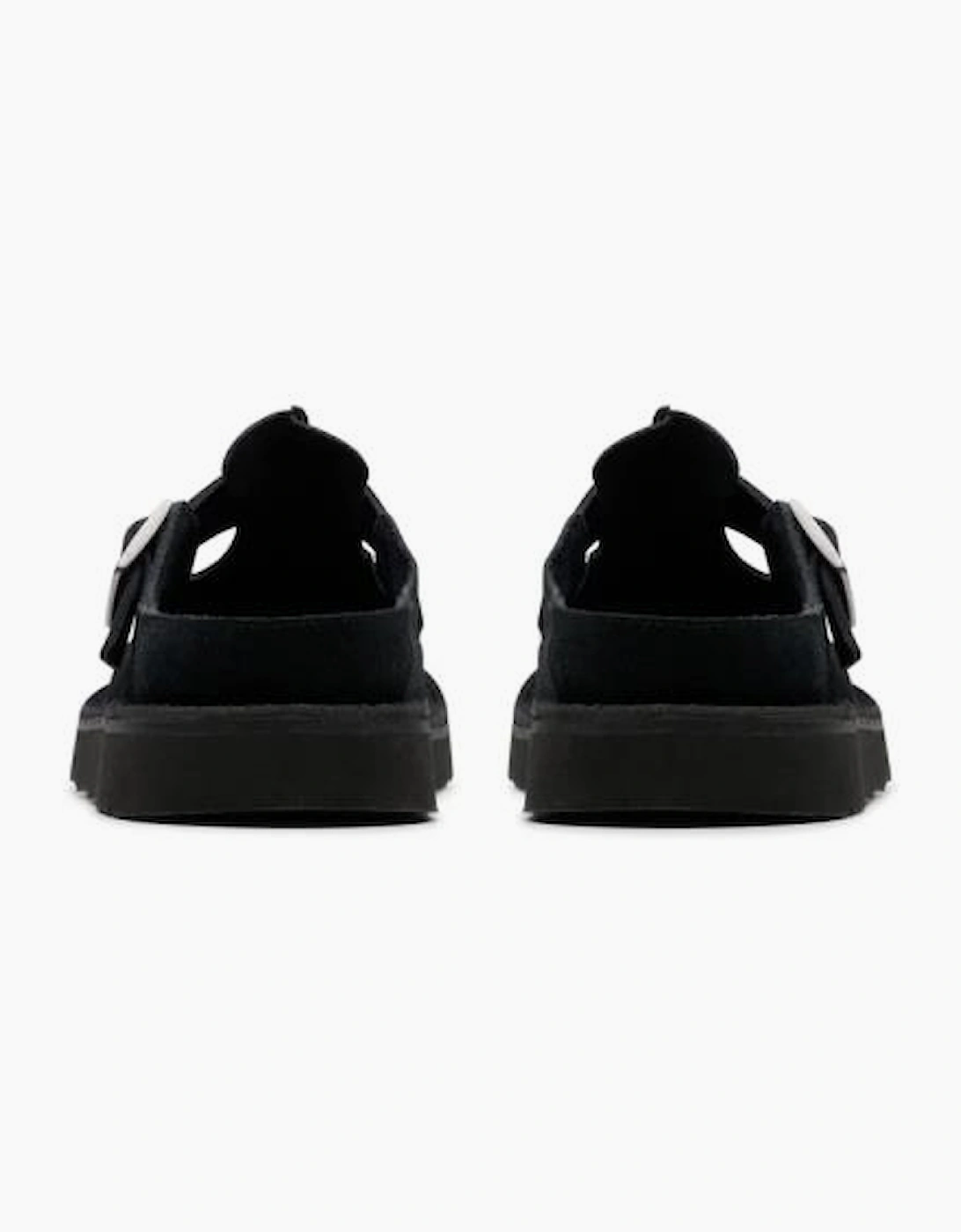 Clarks Solsbury Mule in Black suede
