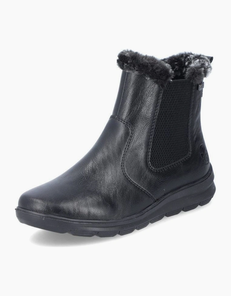 Rieker Ladies Boots Z0061-00 Black