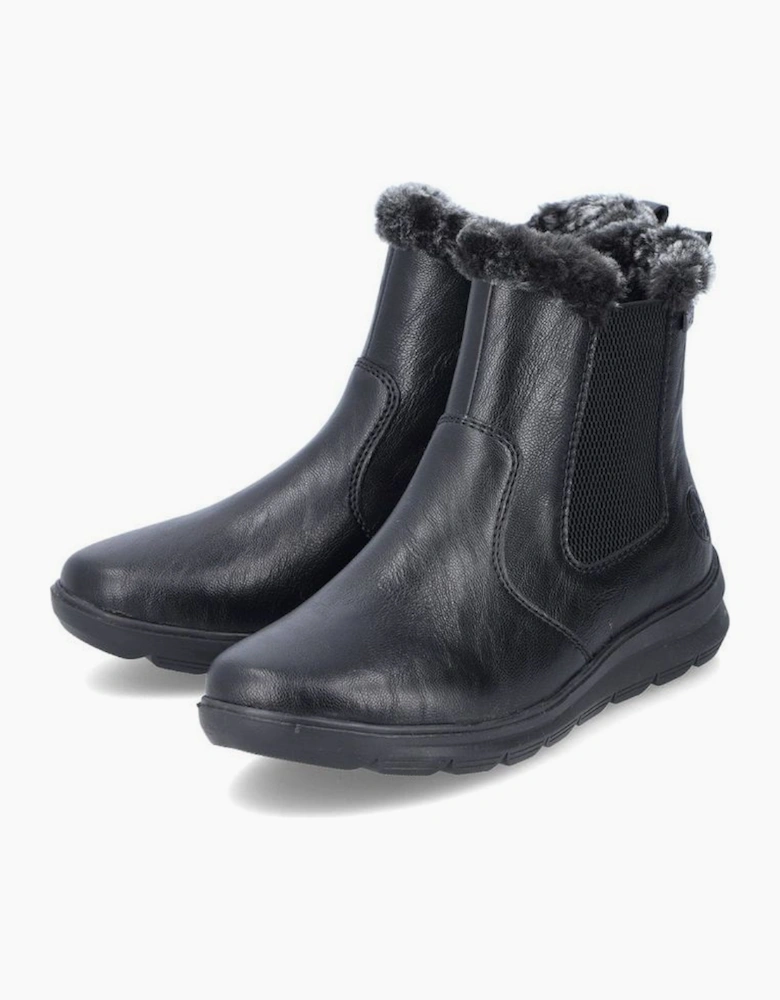 Rieker Ladies Boots Z0061-00 Black