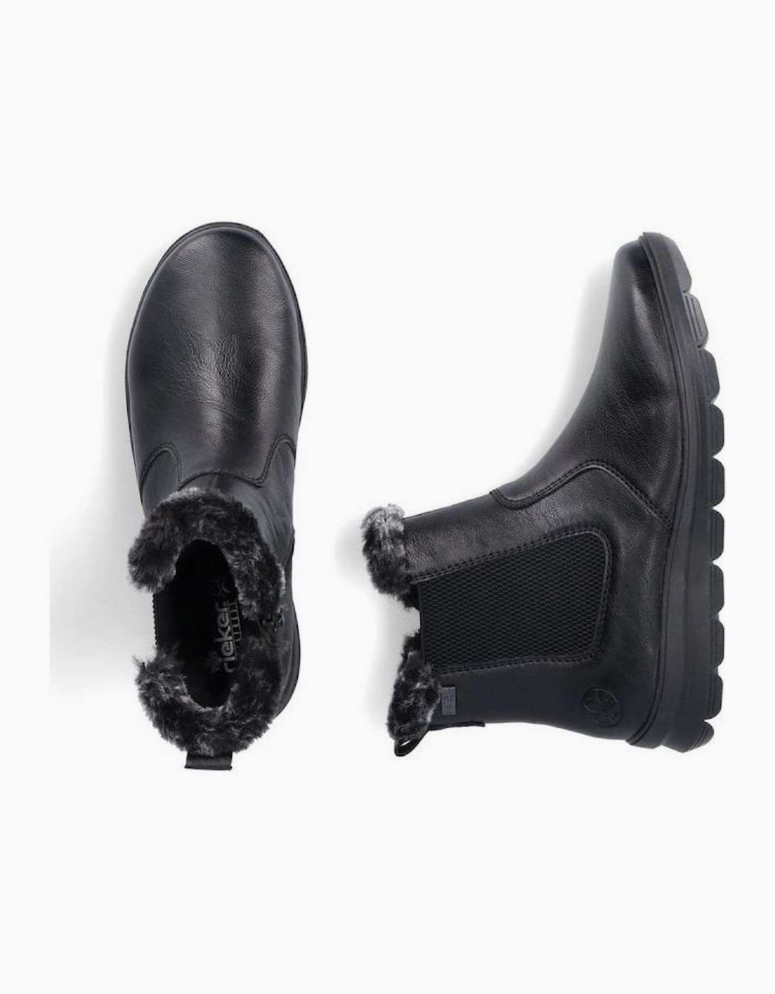 Rieker Ladies Boots Z0061-00 Black