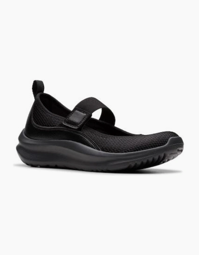 Clarks Cloudsteppers Solevana Jane in Black