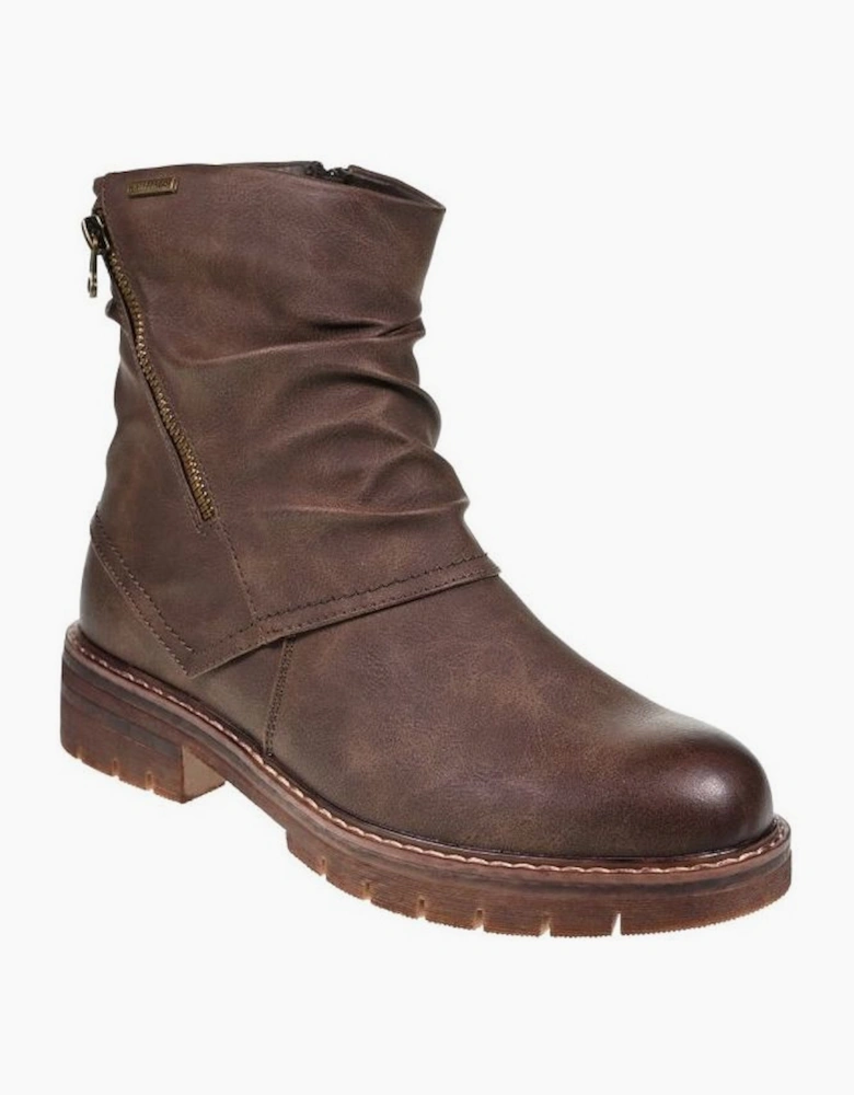 Lunar GLR122 Marnie brown ankle boot