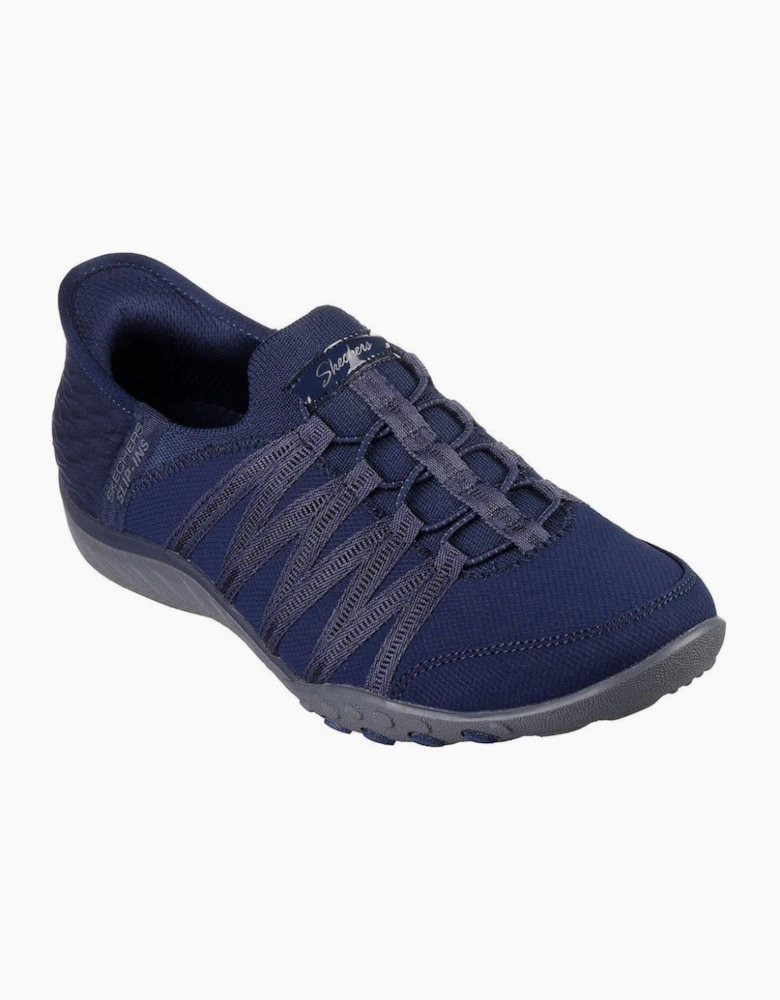 Skechers Slip-ins Relaxed Fit: Breathe-Easy - Roll-With-Me 100593 Navy