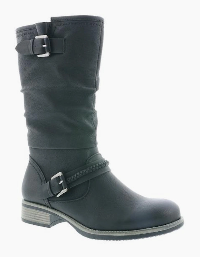 Rieker Ladies boots 98860-00 in Black