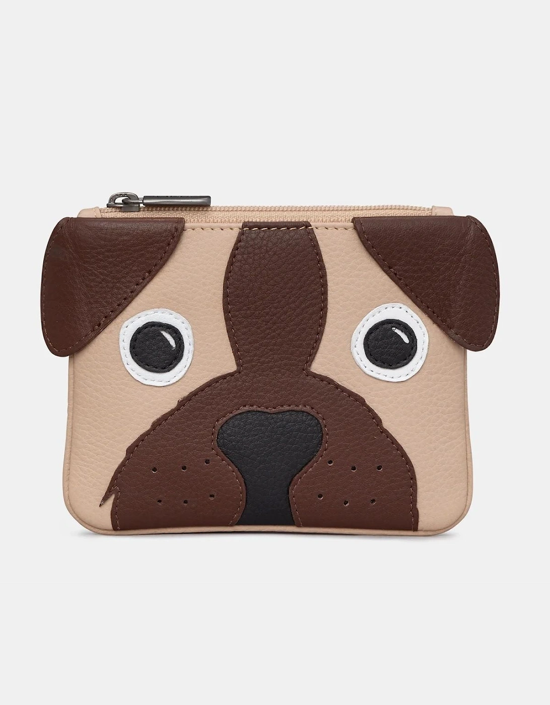 Yoshi Percy the Pug Zip Top Leather Purse Y1321