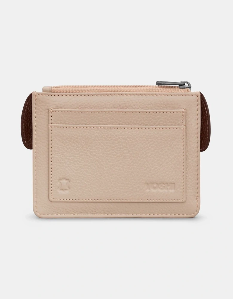 Yoshi Percy the Pug Zip Top Leather Purse Y1321