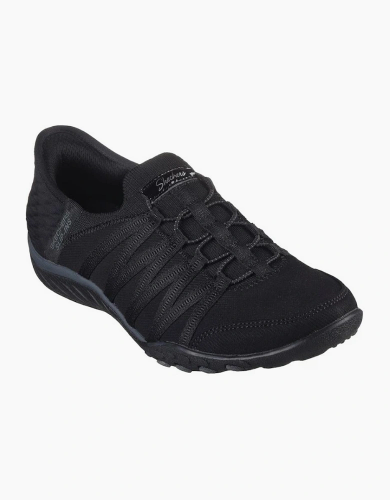 Skechers Slip-ins Relaxed Fit: Breathe-Easy - Roll-With-Me 100593 Black