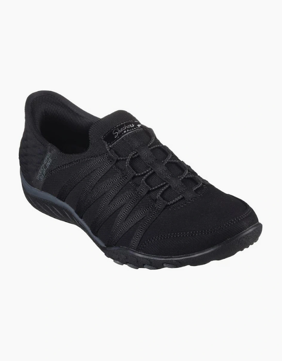 Skechers Slip-ins Relaxed Fit: Breathe-Easy - Roll-With-Me 100593 Black