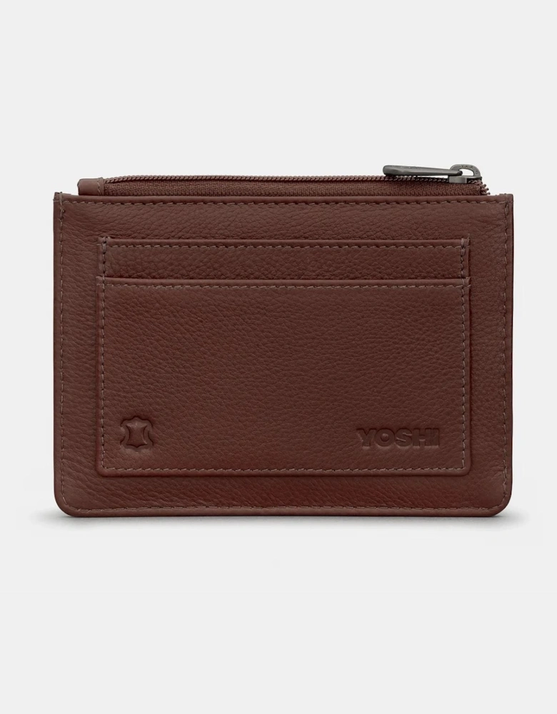 Yoshi Into The Wild Zip Top Purse brown Y1321