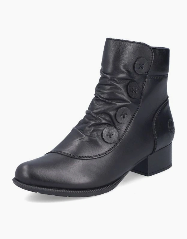Rieker Ladies Boots 78659-00 in Black