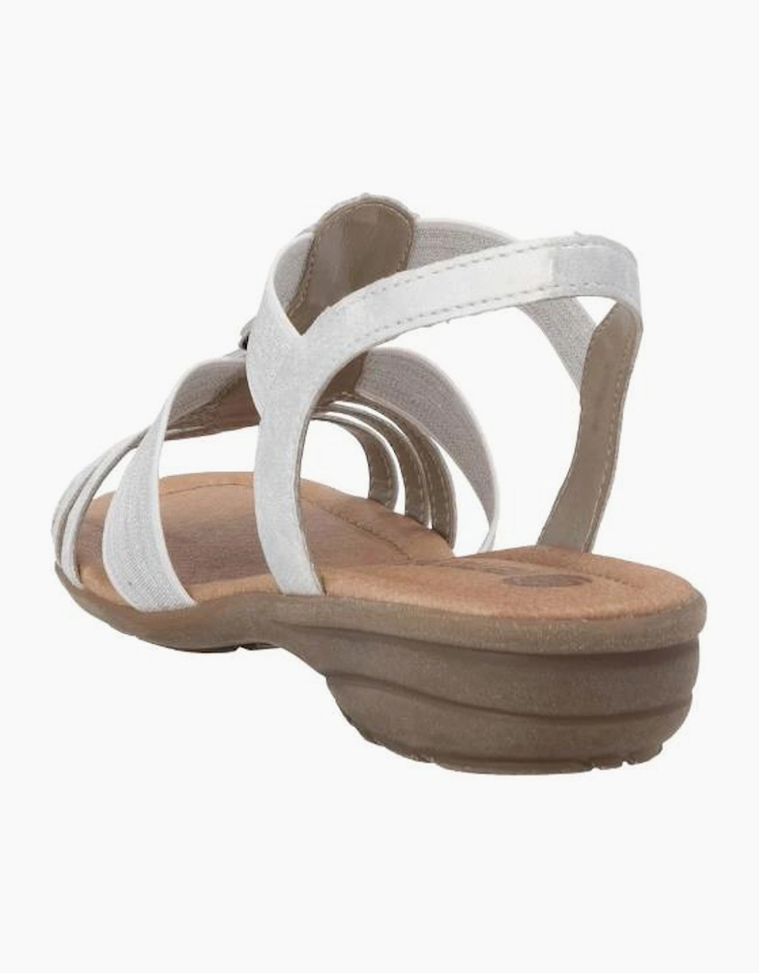 Remonte ladies sandals R3605-80 in white combi