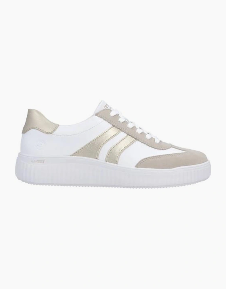 Remonte ladies sneaker D3E00-80 in White combi