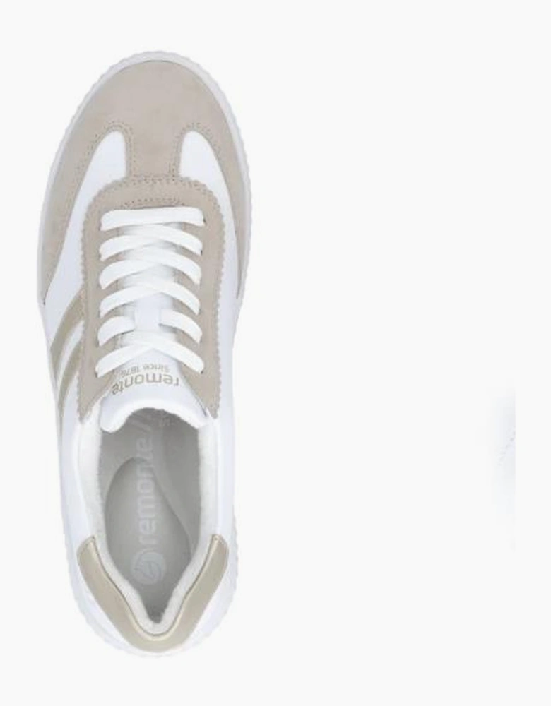 Remonte ladies sneaker D3E00-80 in White combi