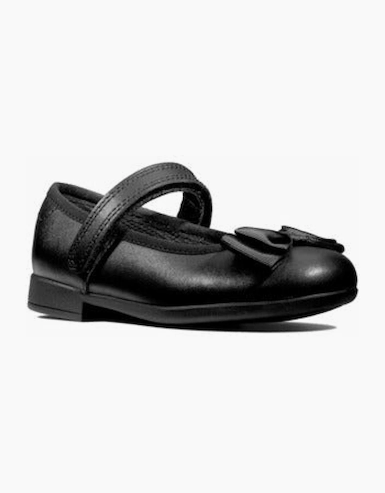 Clarks Scala Tap Toddler Black Leather