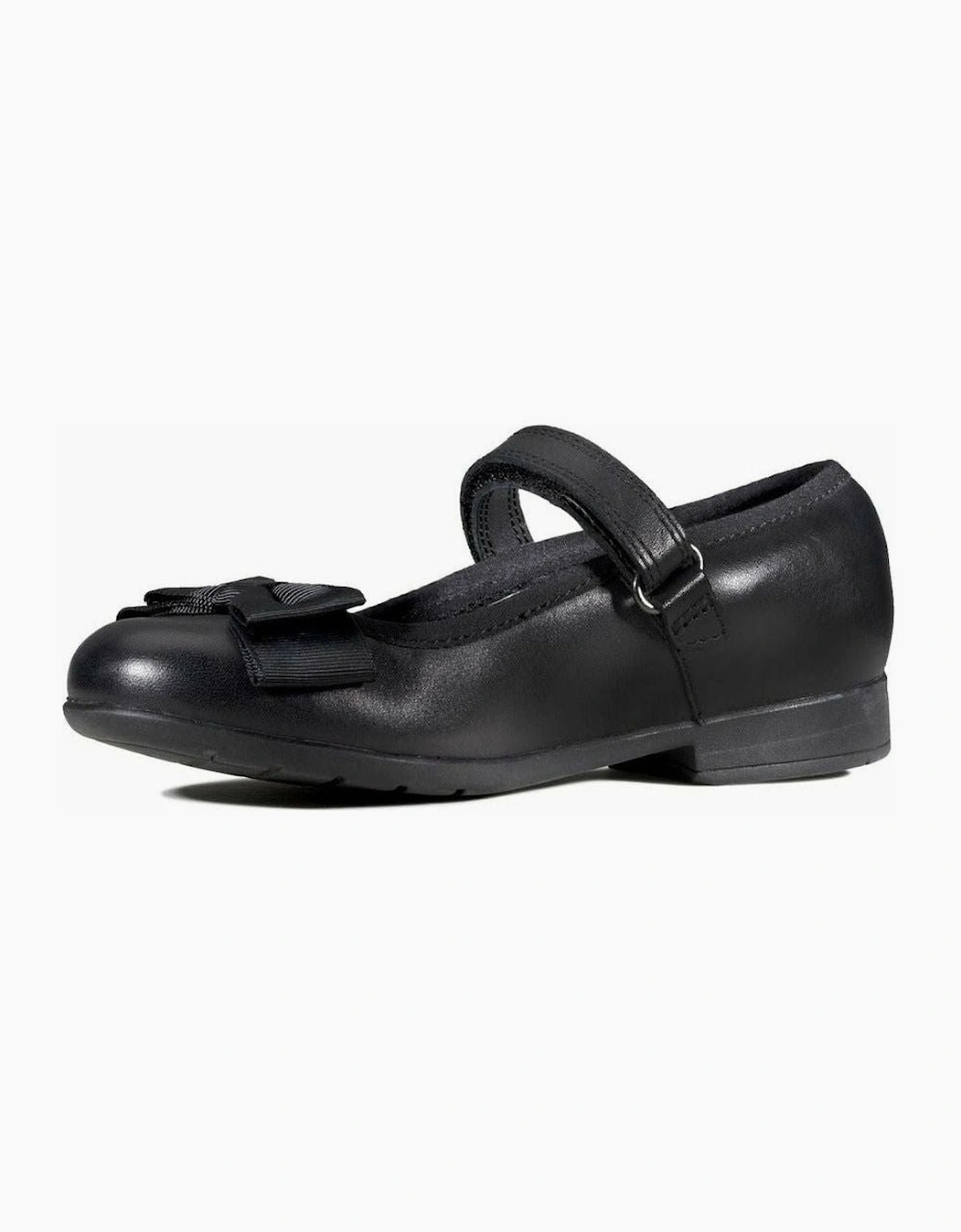 Clarks Scala Tap Toddler Black Leather