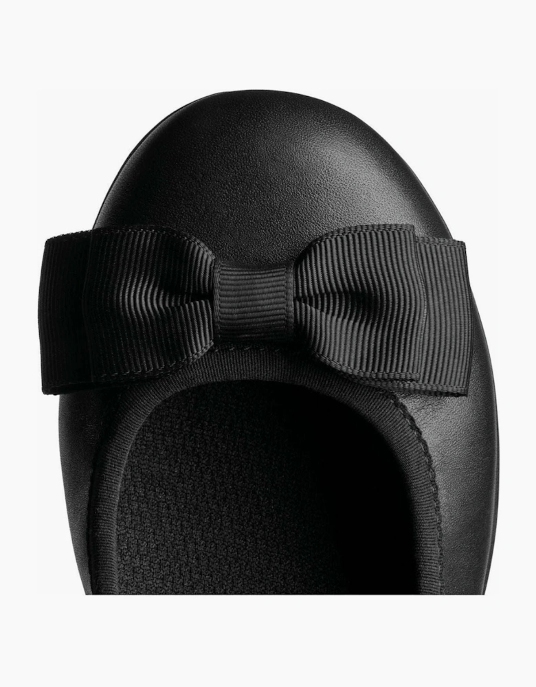 Clarks Scala Tap Toddler Black Leather