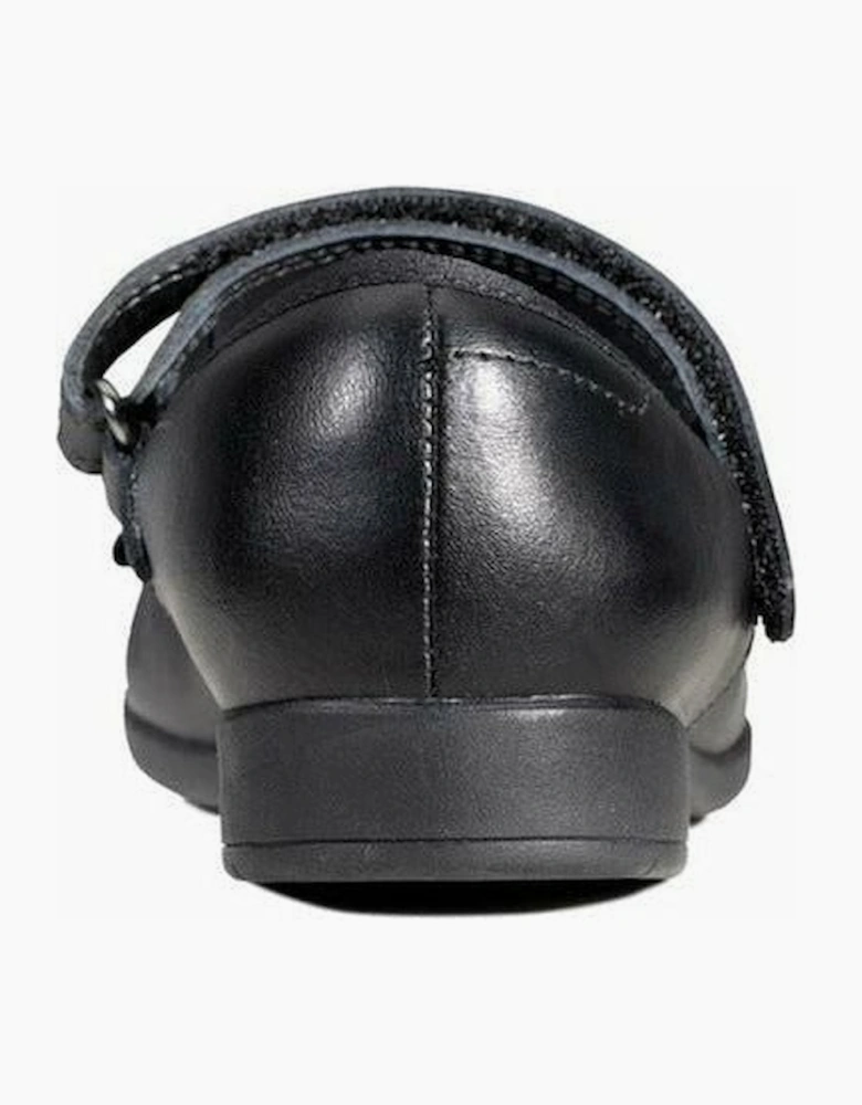 Clarks Scala Tap Toddler Black Leather