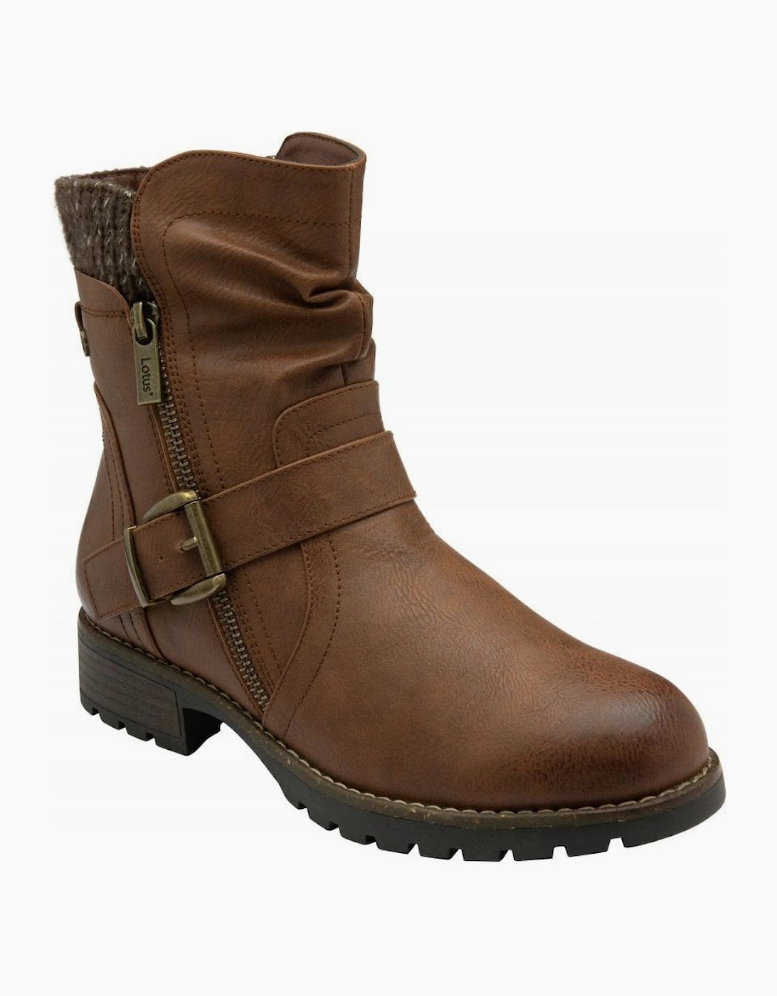 Lotus Women's Brown Jemma Boot Tan - Size: 5