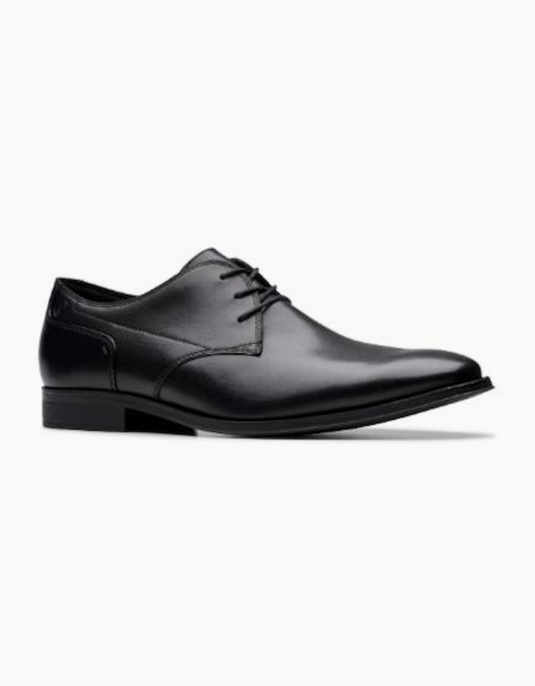 Clarks Paulton Lace in Black Leather