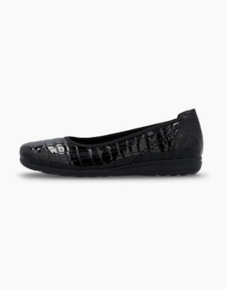 Rieker Ladies Shoes L9350-01 black punp